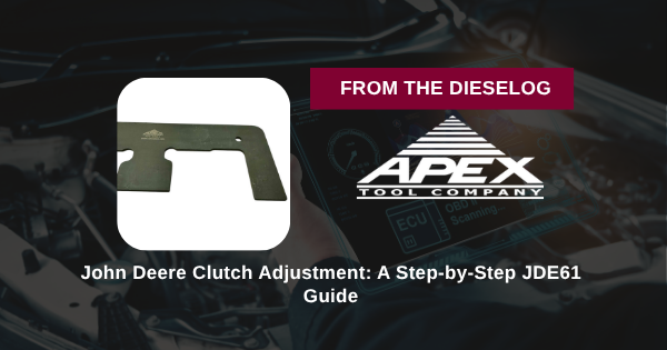 John Deere Clutch Adjustment: A Step-by-Step JDE61 Guide